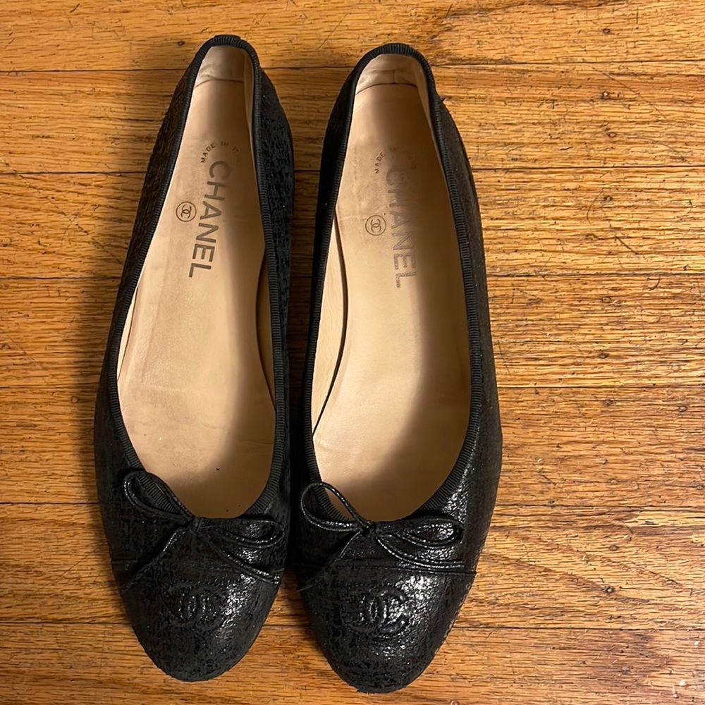 Chanel ballet flats
